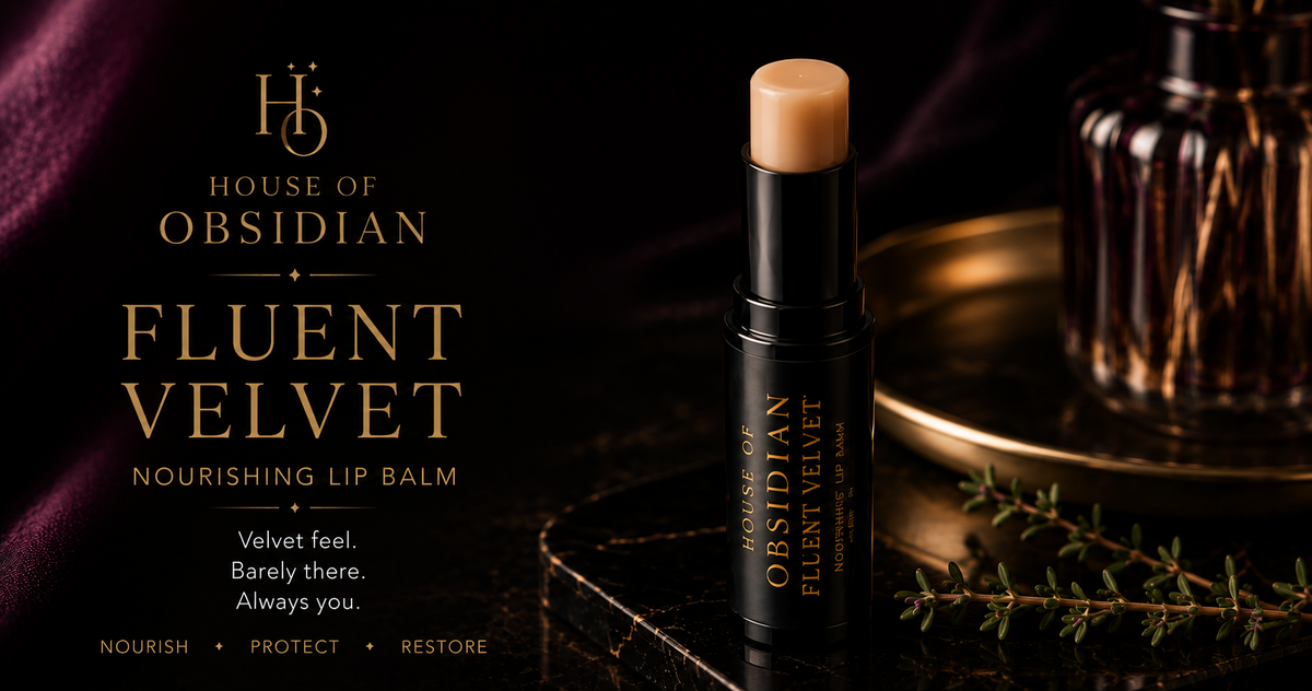 House of Obsidian Fluent Velvet lip balm, 5 mL